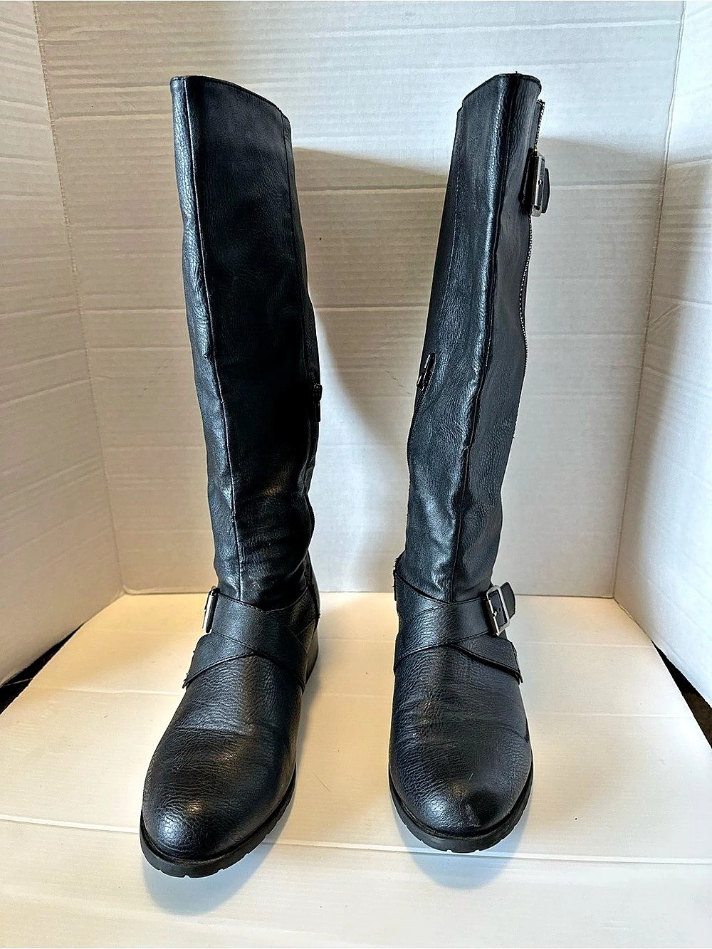 Rampage Martha Over the Knee Boots Black US 8.5